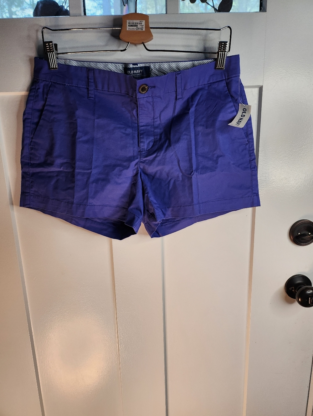 Old Navy Bright Purple Cotton Shorts